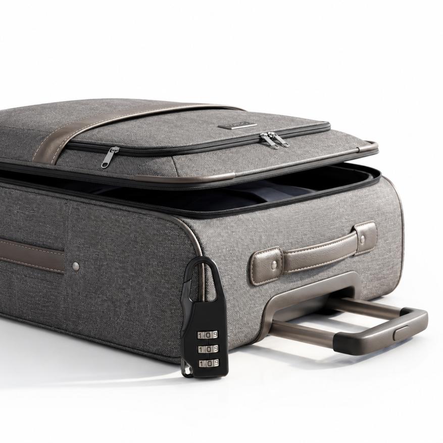 secure 3 digit combination travel lock